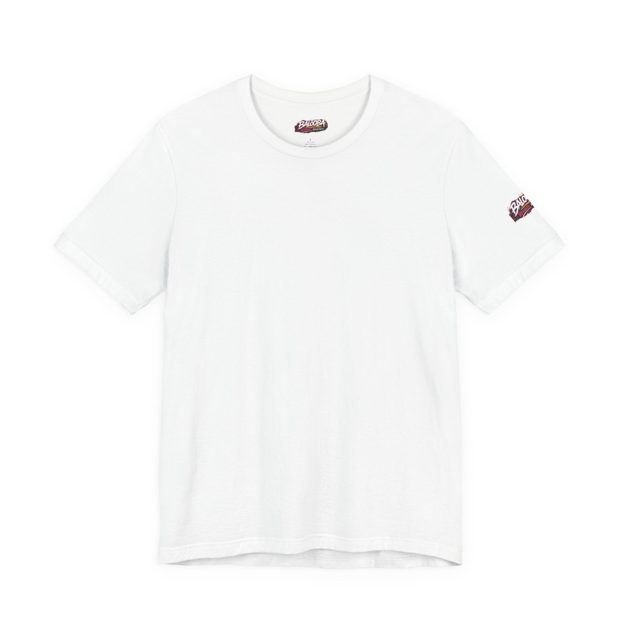 Band Graphic Tee — "BALO0BA" RosabaBy Krook Rock Logo T‑Shirt