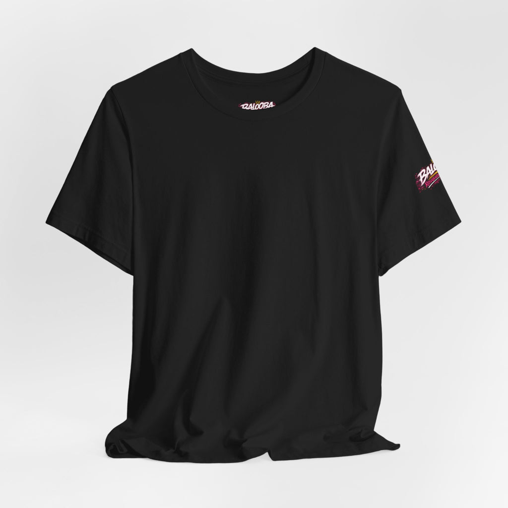 Band Graphic Tee — "BALO0BA" RosabaBy Krook Rock Logo T‑Shirt