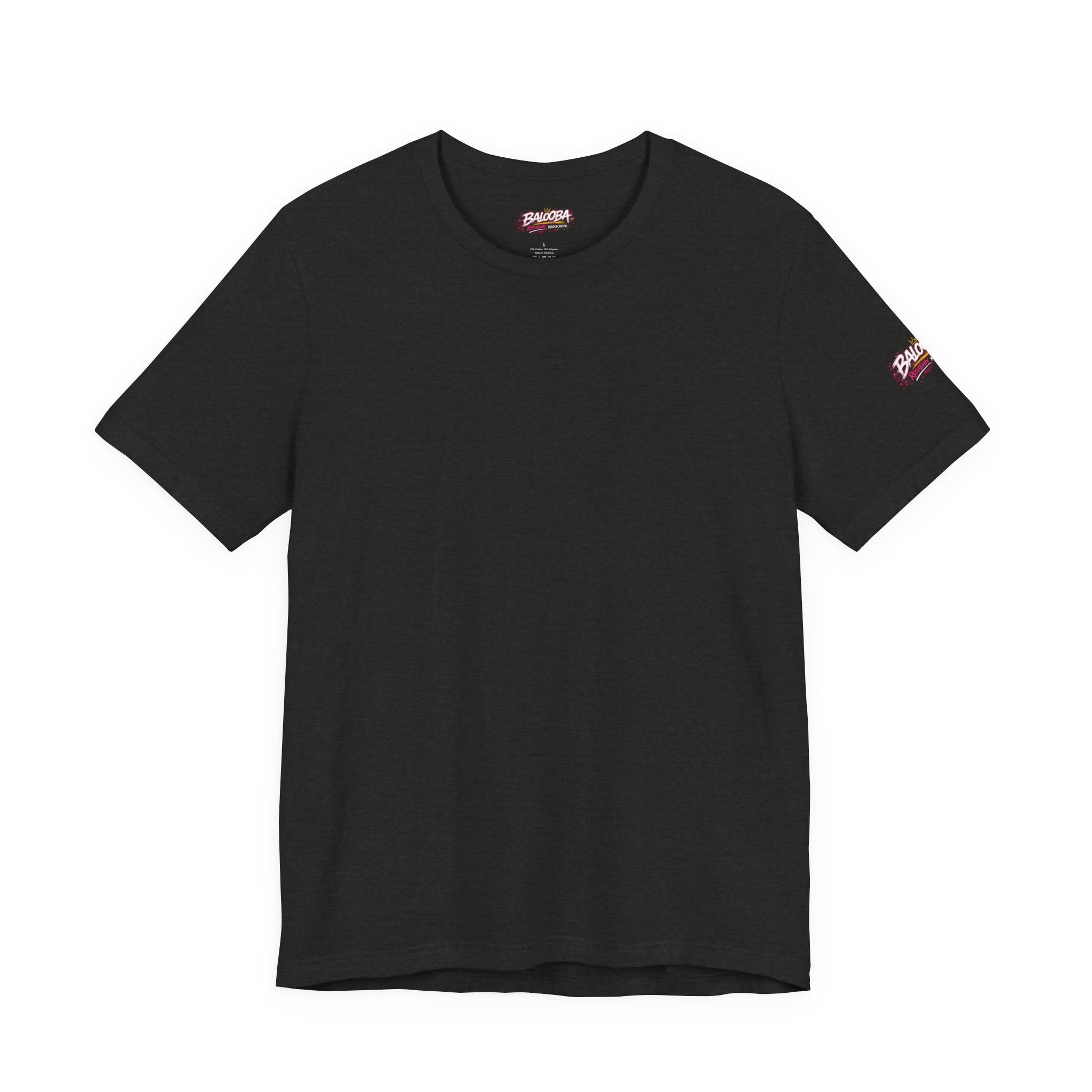 Band Graphic Tee — "BALO0BA" RosabaBy Krook Rock Logo T‑Shirt