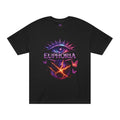 Euphoria Cosmic Eye Tee — Psychedelic Butterfly Orb Graphic T-Shirt