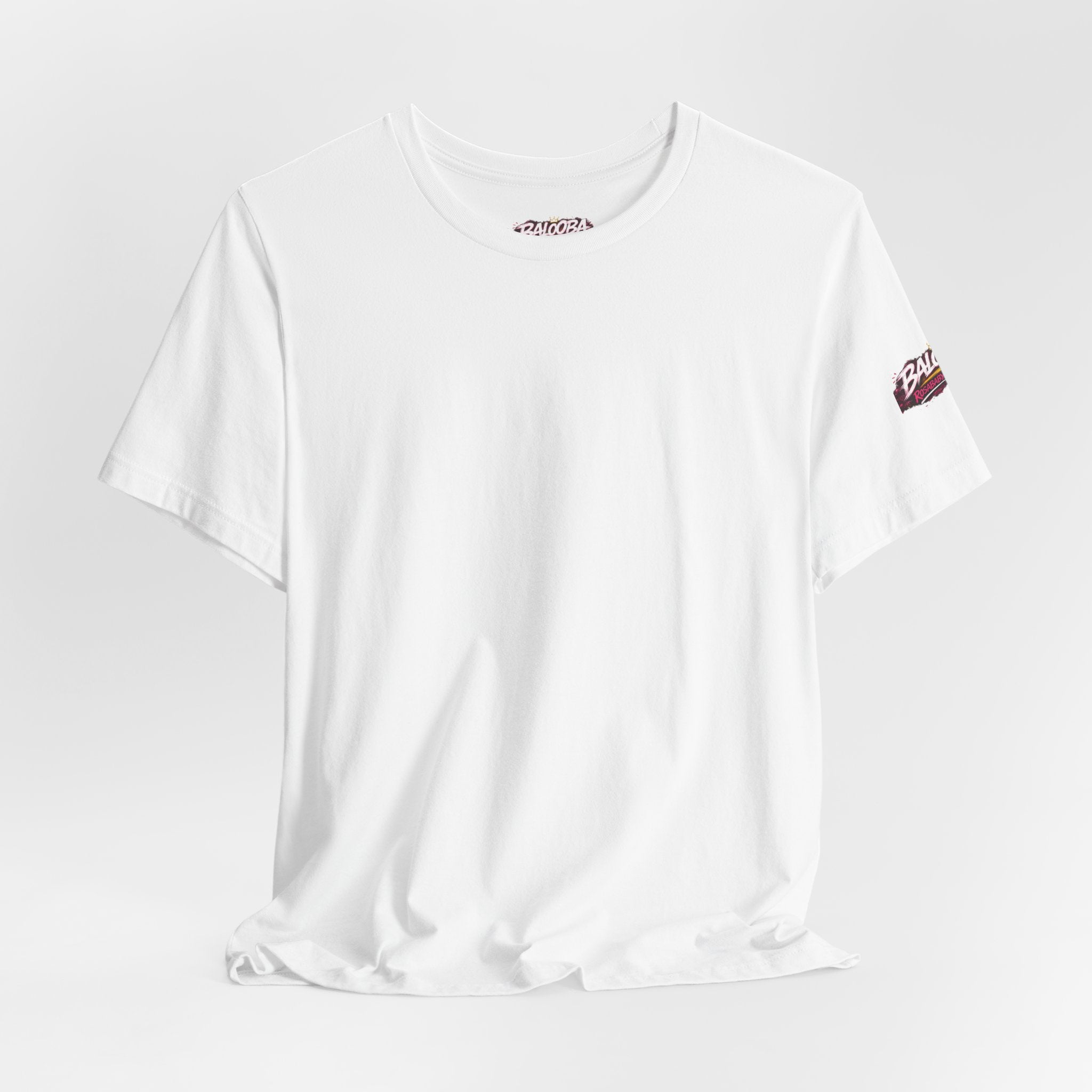 Band Graphic Tee — "BALO0BA" RosabaBy Krook Rock Logo T‑Shirt