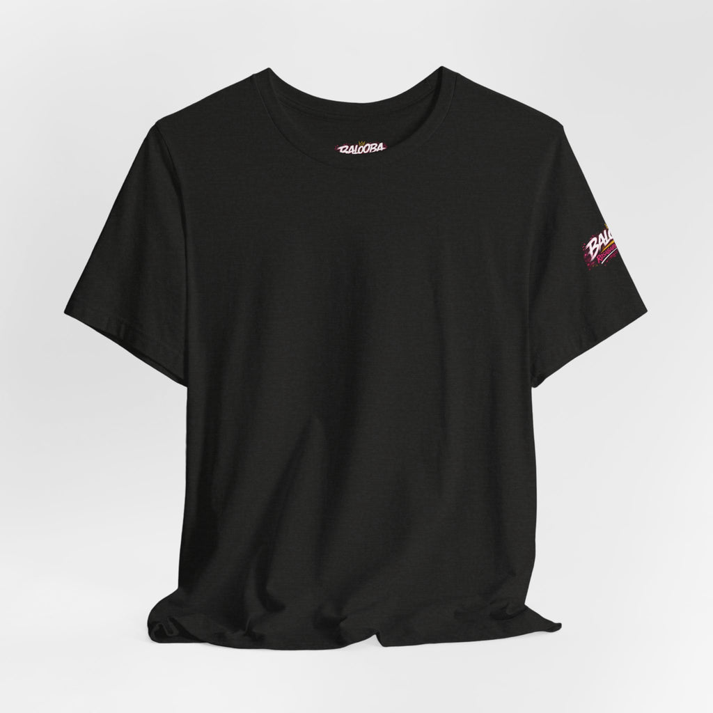 Band Graphic Tee — "BALO0BA" RosabaBy Krook Rock Logo T‑Shirt