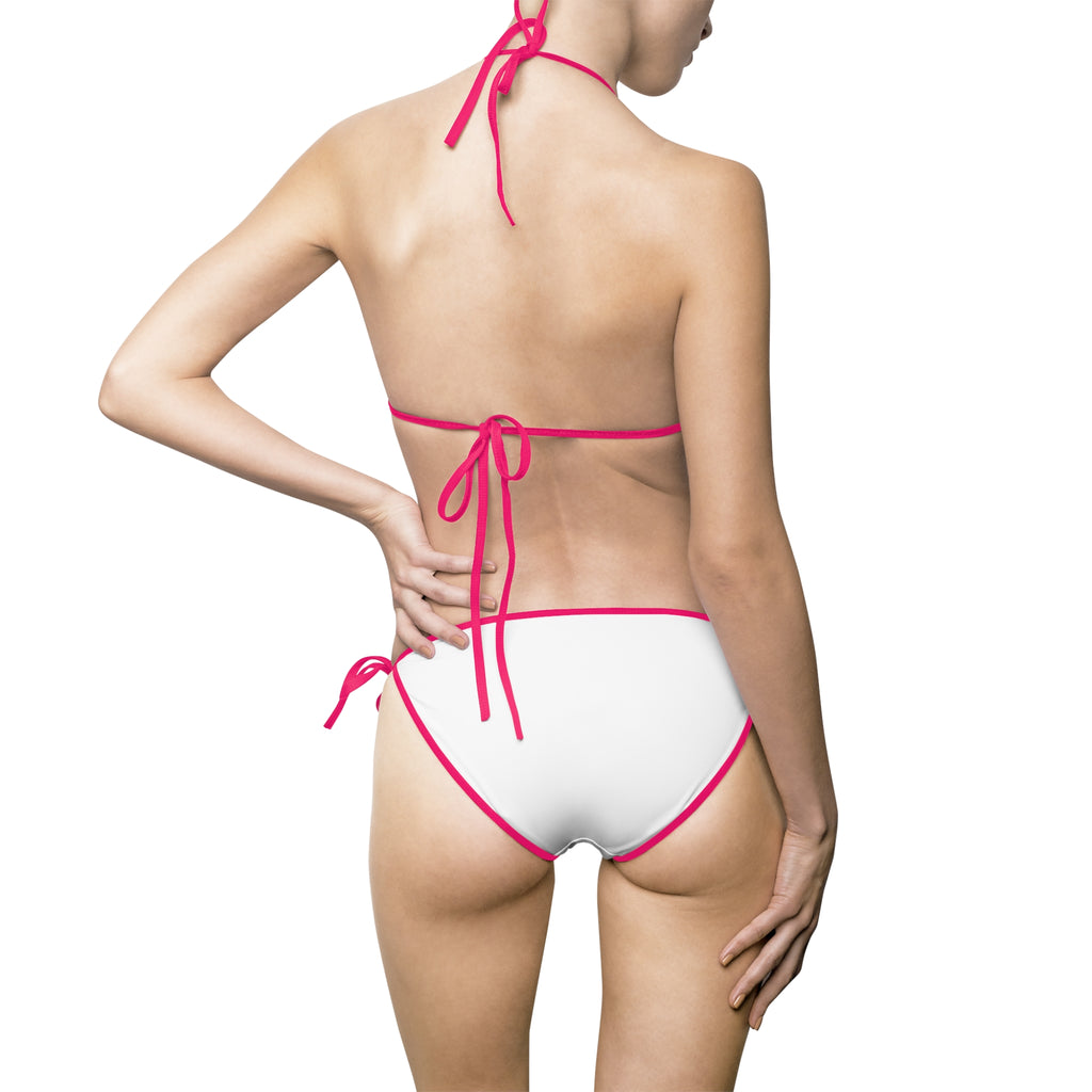Dale Papi! Floral Tie-Side Bikini