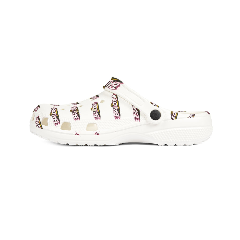 EVA Foam Clogs — Pink Leopard ‘Balooza’ All-Over Print Comfortable Shoes
