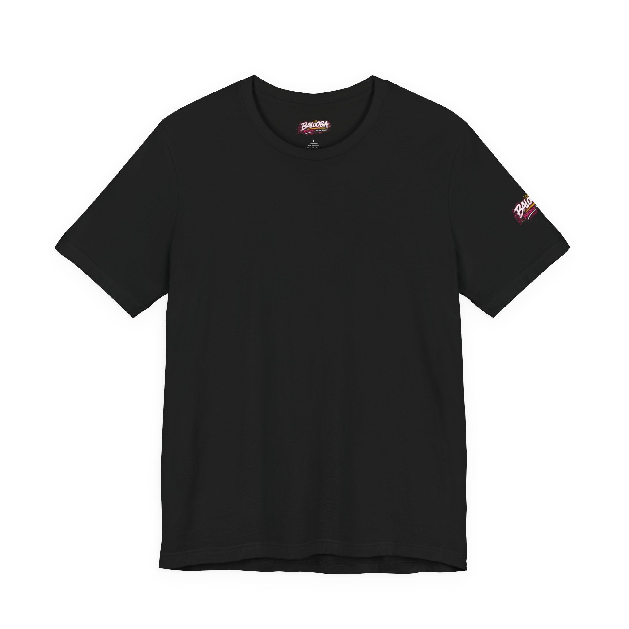 Band Graphic Tee — "BALO0BA" RosabaBy Krook Rock Logo T‑Shirt