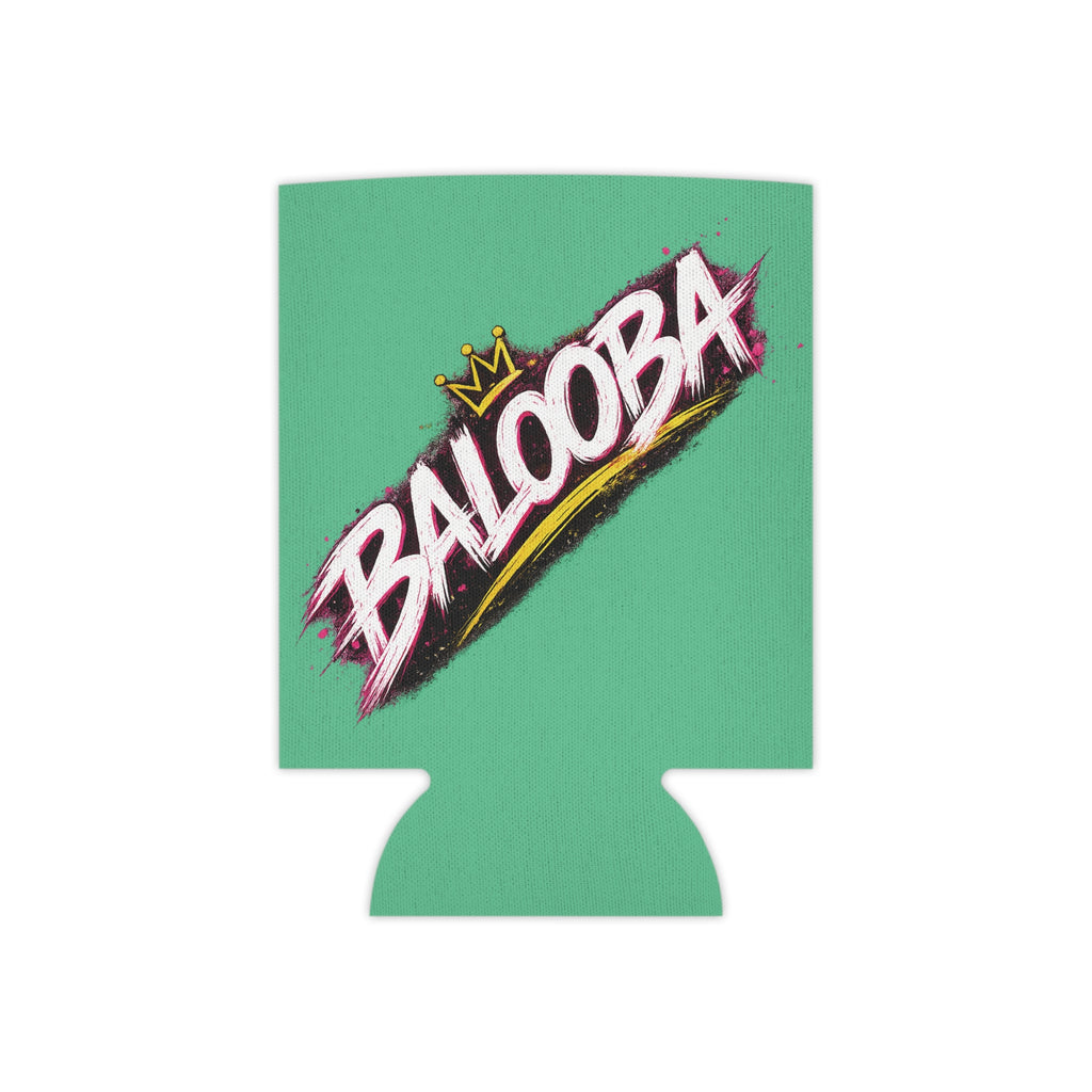 Can Cooler — BalooBA Script Logo Can Cooler (Crown Graphic)