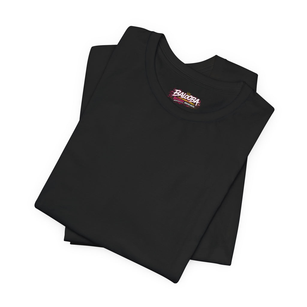 Band Graphic Tee — "BALO0BA" RosabaBy Krook Rock Logo T‑Shirt