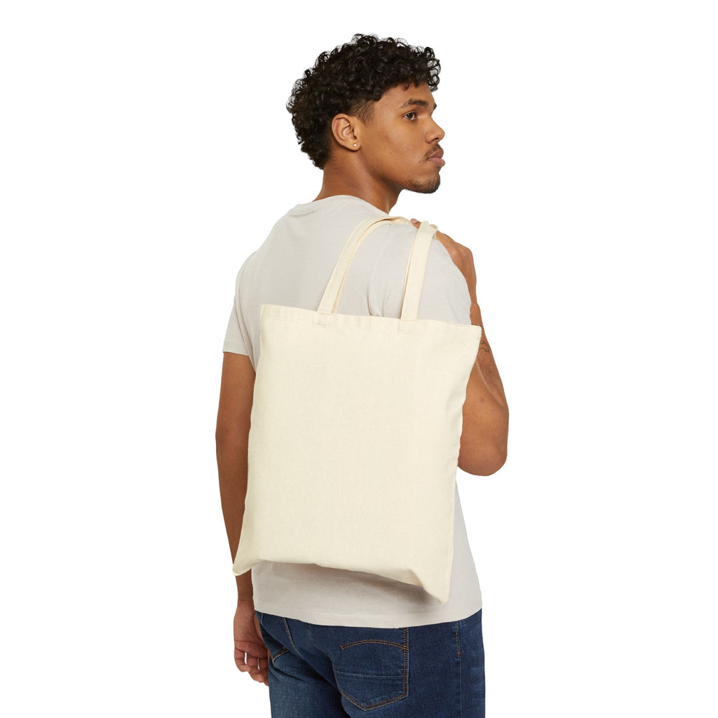 Euphoria Galaxy Eye Canvas Tote Bag — Psychedelic Butterfly Market Tote