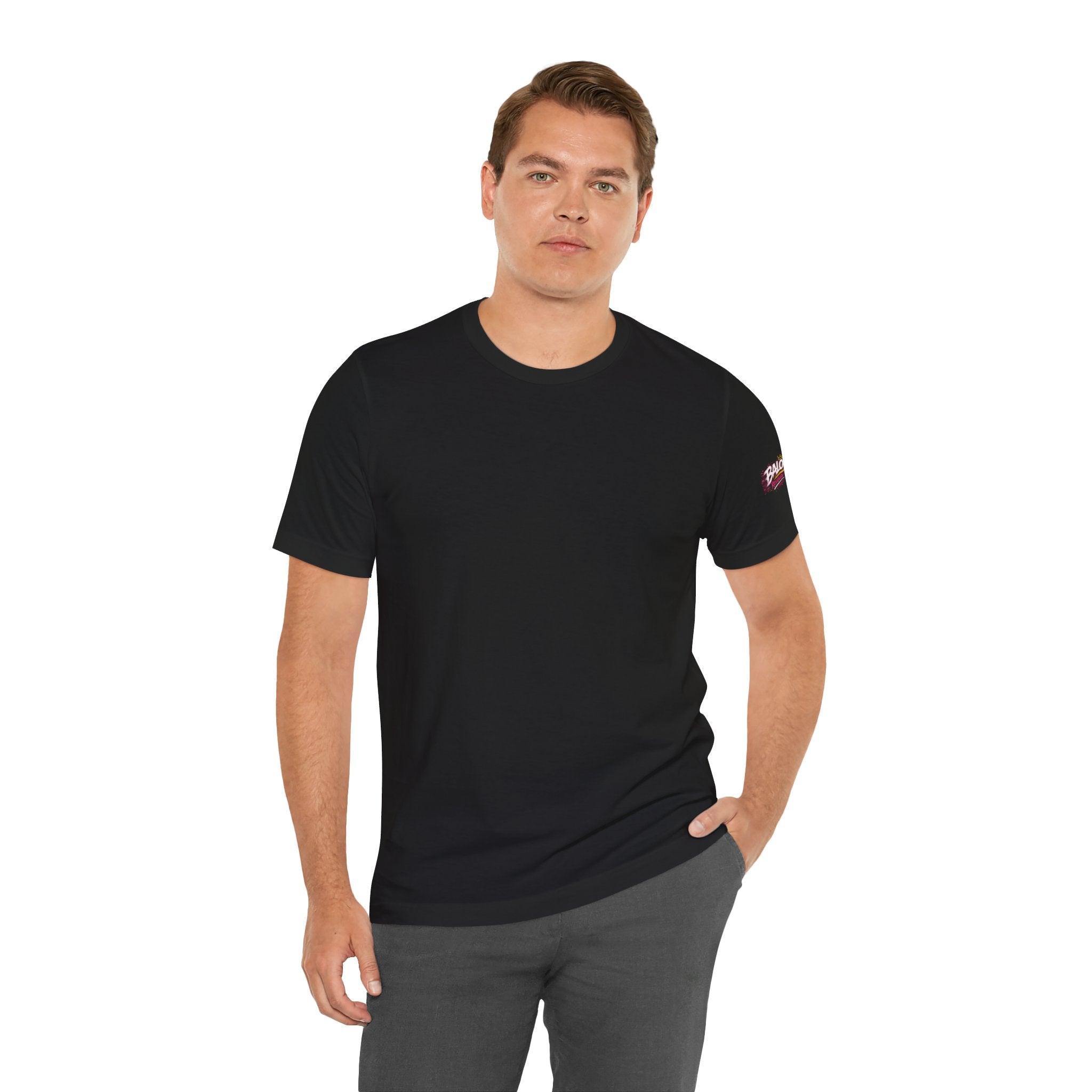 Band Graphic Tee — "BALO0BA" RosabaBy Krook Rock Logo T‑Shirt