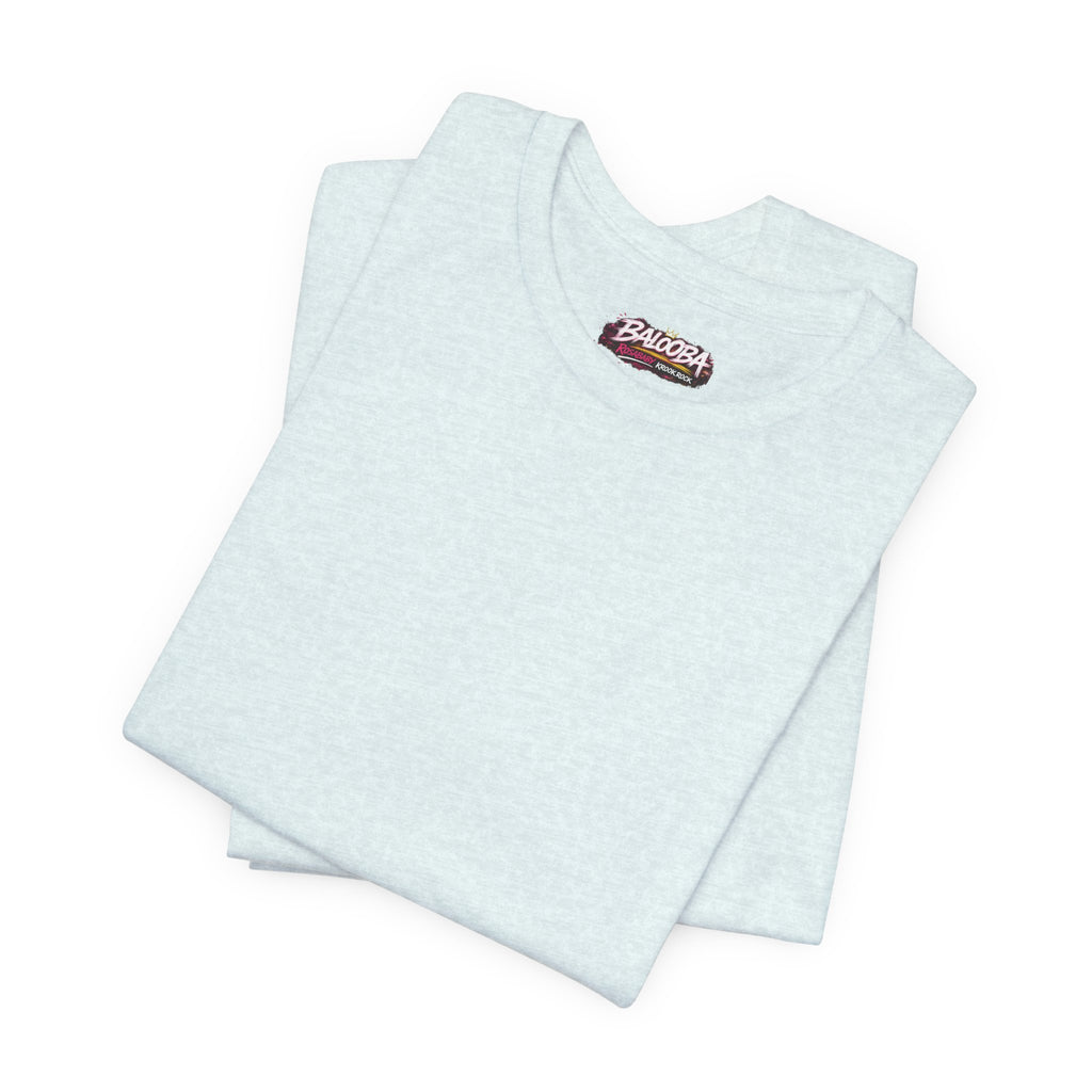 Band Graphic Tee — "BALO0BA" RosabaBy Krook Rock Logo T‑Shirt