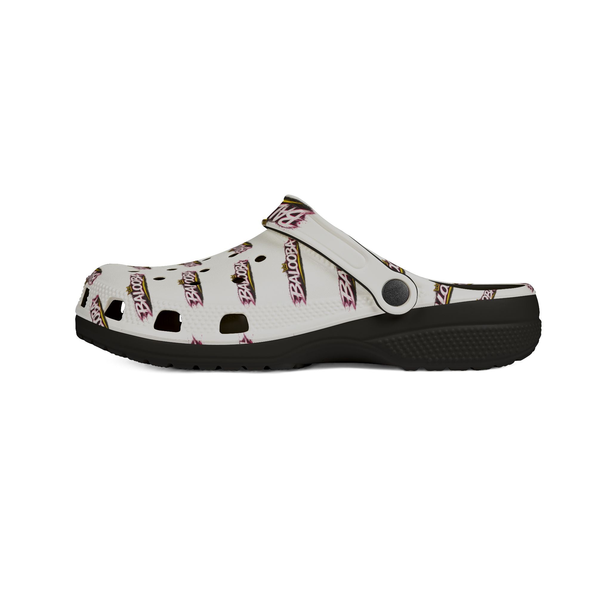 EVA Foam Clogs — Pink Leopard ‘Balooza’ All-Over Print Comfortable Shoes