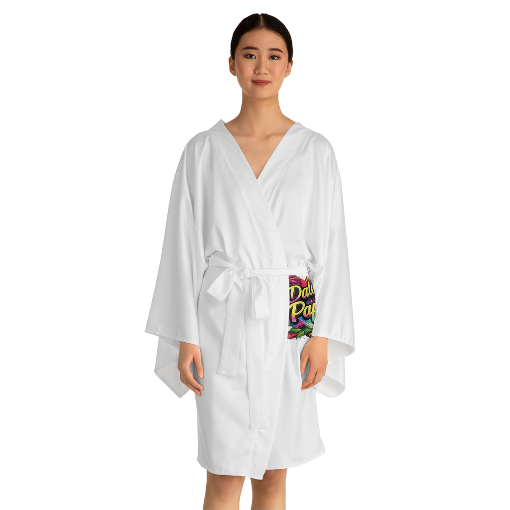 Dale Papi! Floral Heart Kimono Robe