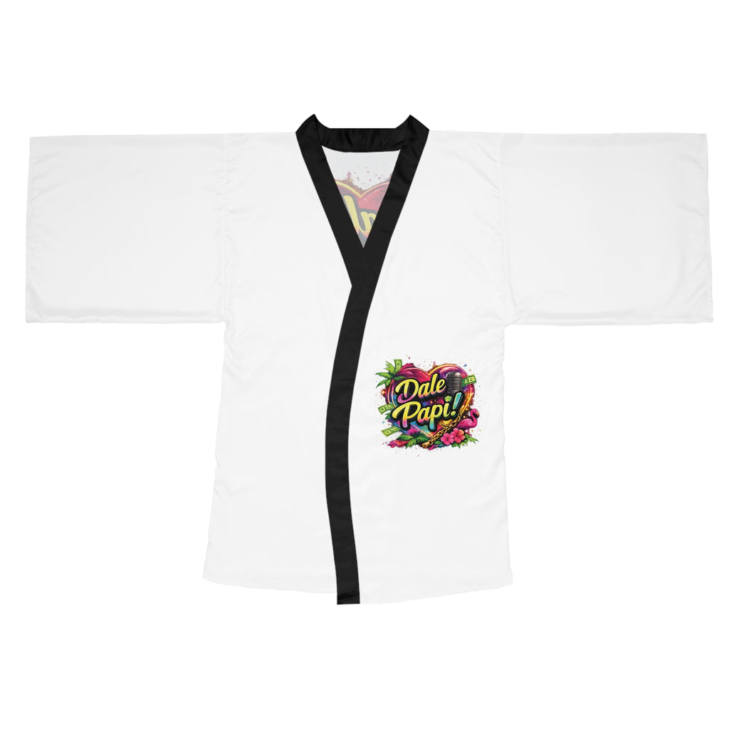 Dale Papi! Floral Heart Kimono Robe