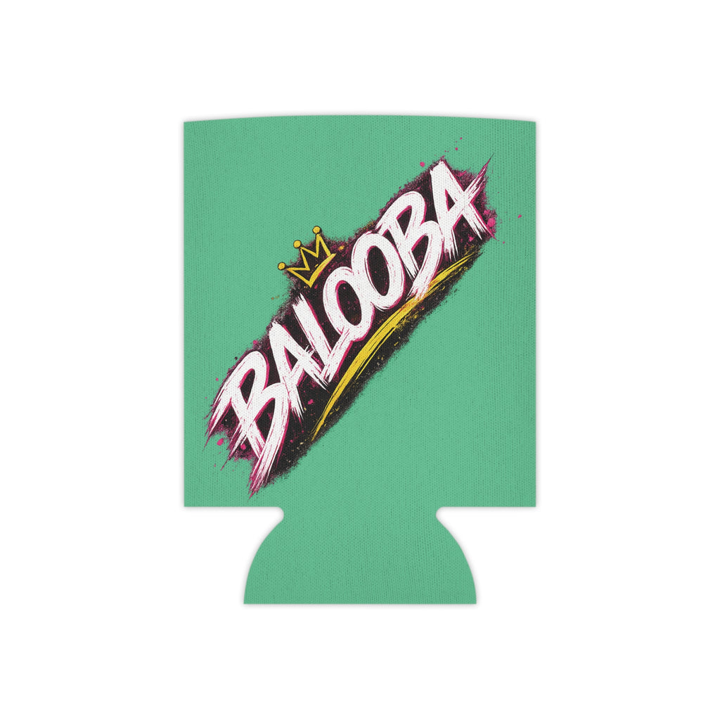 Can Cooler — BalooBA Script Logo Can Cooler (Crown Graphic)